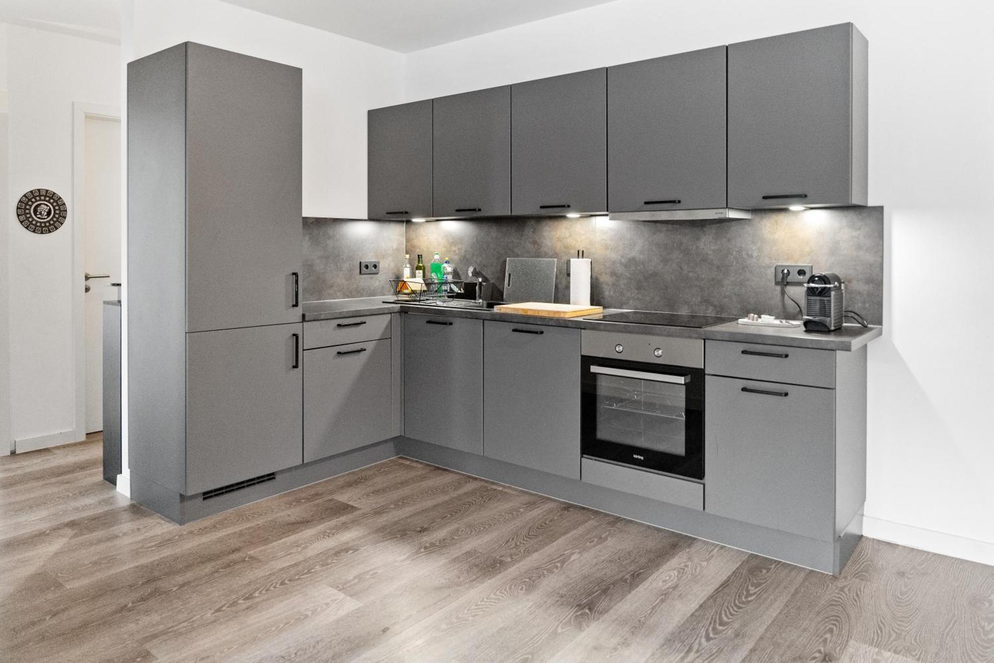 Modern Style Business Suite - Office - Kitchen - Balcony هيرتسوجيناوراخ المظهر الخارجي الصورة